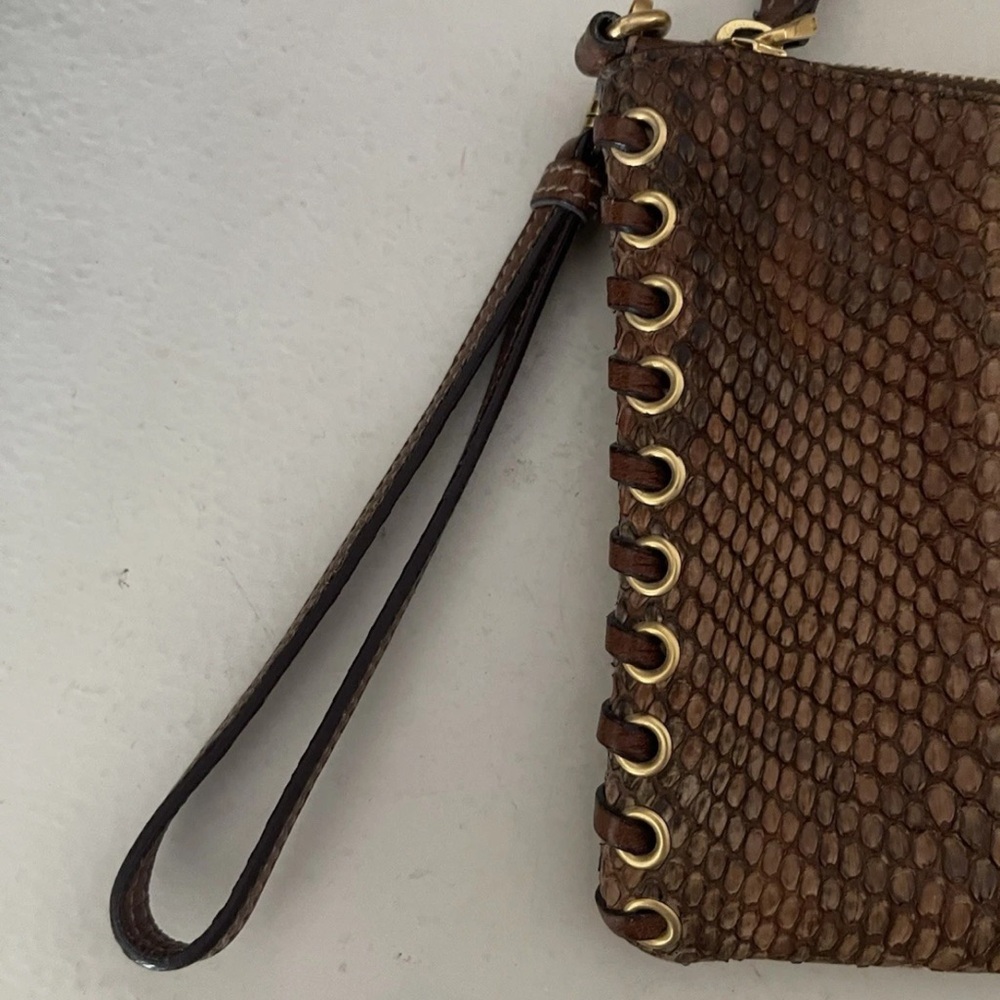 Prada Pitone Python Clutch - image 5